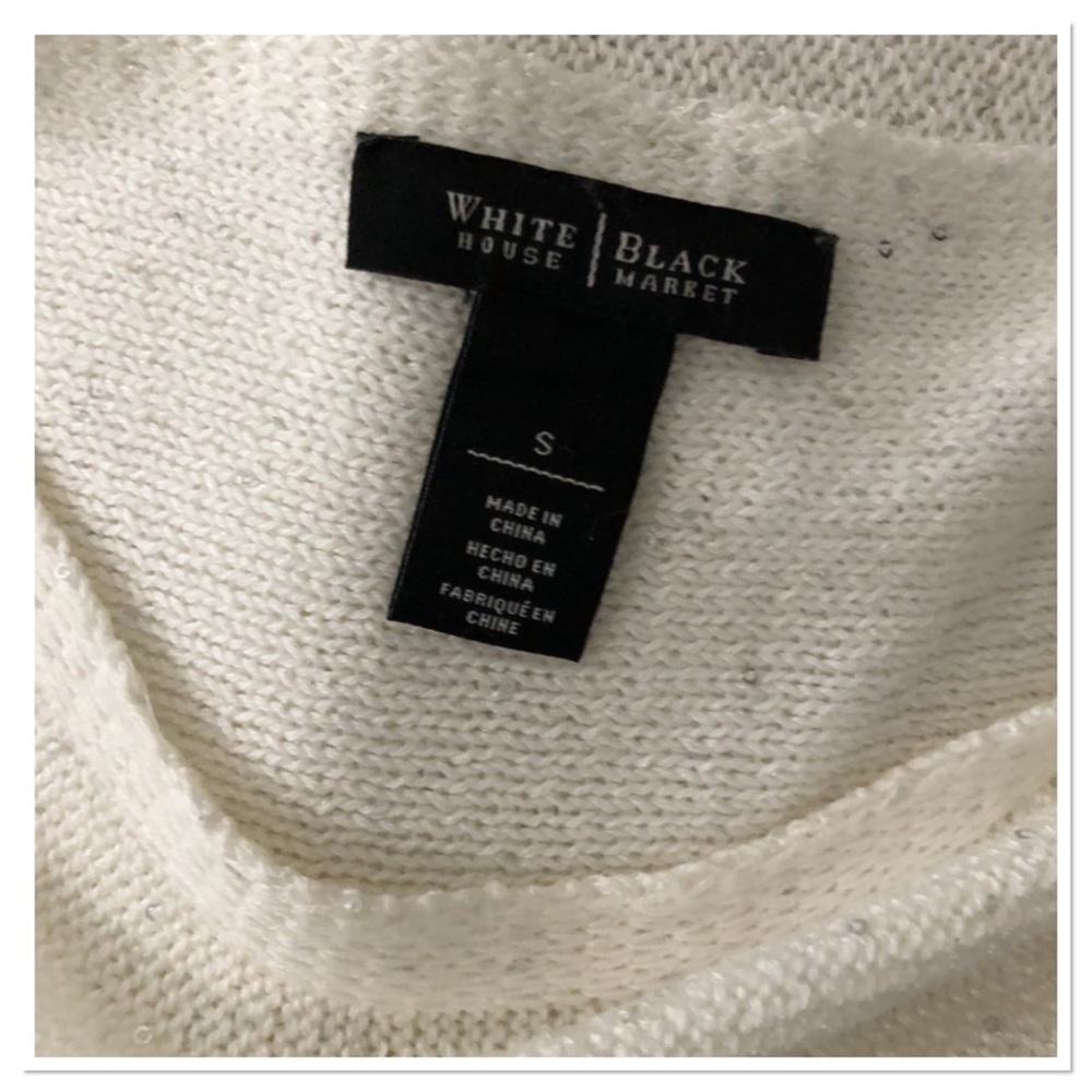 Sweater With Tiny Sparkle Sequins - image 5